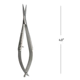 Brow spring scissor 4” str 35302-S
